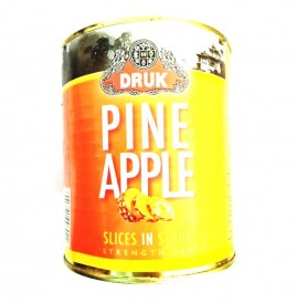 Druk Pine Apple Slices in Syrup   Tin  850 grams